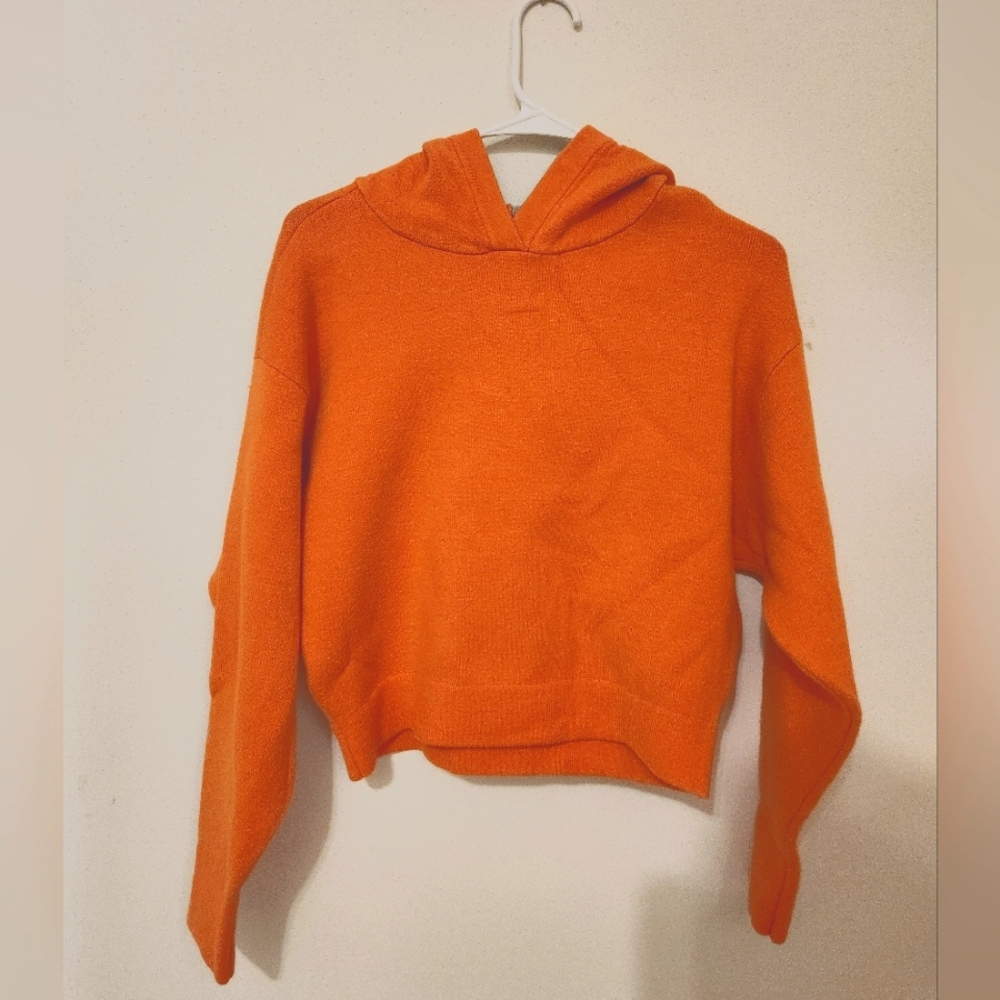 Maeve by Anthropologie Orange Hoodie Size XS